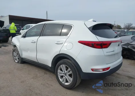 2019 Kia Sportage Lx z USA, uszkodzony, nr VIN KNDPM3AC6K7555400